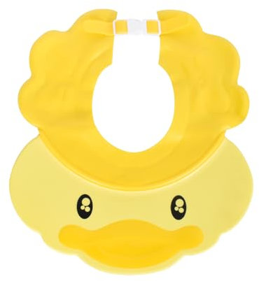Cuffia da doccia per bambini, protezione per il lavaggio dei capelli, per bambini, cuffia da bagno per bambini, cappello per la visiera per occhi, orecchie e protezione del viso, protezione per la