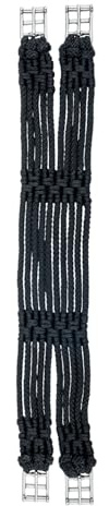 WALDHAUSEN Schnurengurt, schwarz, 125 cm | Farbe: schwarz , Größe: 125 cm
