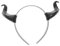 Healvian Realistischer Ochsenhorn Haarreif Kostüm-accessoire Für Karneval Halloween Und Festlichkeiten Robuste Kunststoff-kopfbedeckung Mit Kreativem Design Für Lustige Anlässe
