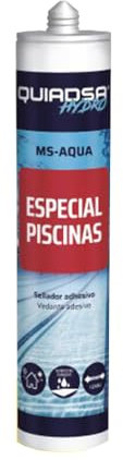 Mastic Blanc 290 mL – Étanchéité Piscines & Joints – Résistant Eau Chlorée & UV – Sans Solvant – Intérieur/Extérieur