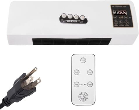 Climatiseur Mural Avec Télécommande, Climatiseur Split Portable, 2000W, Climatisation Et Chauffage Silencieux, Asse Consommation, Pour Chambre, Maison, Bureau