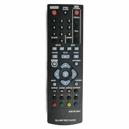 UNIVERSAL Remote Control For LG Blu-ray Player BP250 BP255 BP340