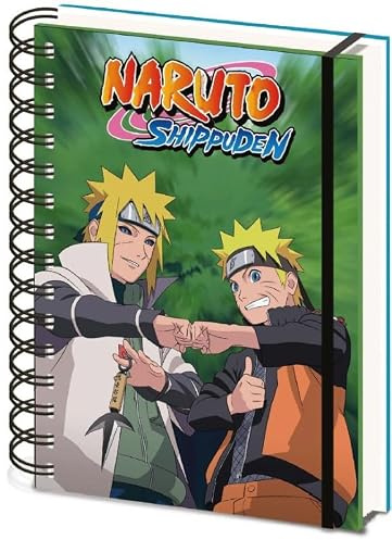 Naruto Notizbuch mit Spiralbindung, A5
