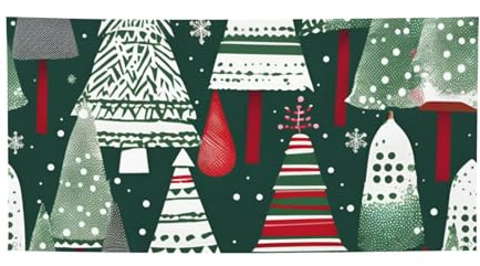 Weihnachtsbäume für alle Jahreszeiten, für drinnen und draußen, faltbar, Party-Banner, lebendig, reißfest
