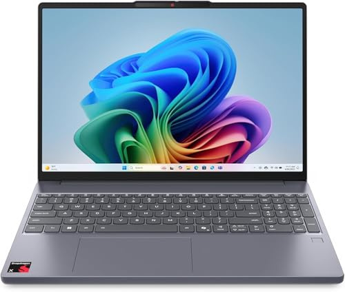 Lenovo IdeaPad Slim 3X - 2025 - Everyday AI Laptop - Copilot+ PC - 15.3 WUXGA Display - 16 GB Memory - 1TB SSD - Qualcomm® Snapdragon® X - Luna Grey