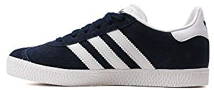 adidas Gazelle C, Sneakers Unisex - Bambini e Ragazzi, Blu (Collegiate Navy/Ftwr White/Ftwr White), 35 EU