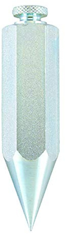 Johnson Level & Tool 08 Steel Hexagonal Plumb Bob, 8 oz., Steel Finish, 1 Pack*