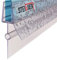 STEIGNER Duschdichtung, 130cm, Glasstärke 7/8 mm, Gerade PVC Ersatzdichtung für Dusche, UK22-08