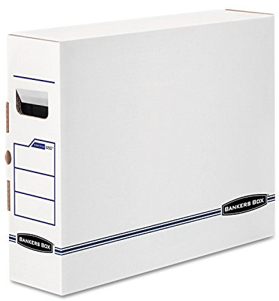 Bankers Box X-RAY Storage Boxes, Standard Set-Up, X-RAY Film 14 7/8 x 5 x 18 3/4 Inches, Case of 6 (00650)