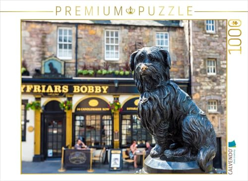 CALVENDO Puzzle Edinburgh: Greyfriars Bobby | 1000 Teile Lege-Größe 64 x 48 cm Foto-Puzzle für glückliche Stunden