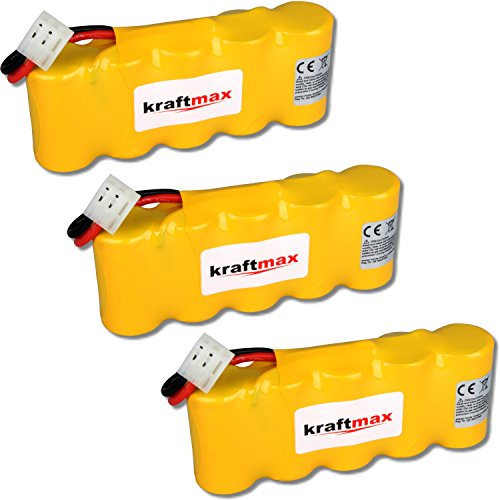 kraftmax 3X Akku für Bosch SOMFY K8 K10 K12-6V / 2000mAh NIMH - Hochleistungs- Akku mit über 42% mehr Leistung gegenüber den Akku mit 1400 mAh