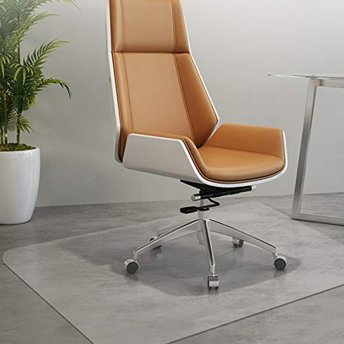 COSTWAY Bodenschutzmatte Bürostuhl Unterlage, Schutzmatte transparent, Schreibtischunterlage Unterlegmatte zum Bodenschutz, Stuhlunterlage ideal für Laminat, Parkett, Hartböden (120x150cm)