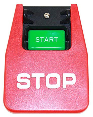 Big Horn 18806 Large Table Saw Push Button Switch with Emergency Stop Cover