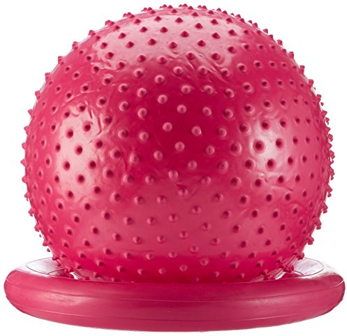 Carnegie Massageball Ø 65 Noppenball Gymnastikball Sitzball + Ballschale & Pumpe
