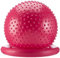 Carnegie Massageball Ø 65 Noppenball Gymnastikball Sitzball + Ballschale & Pumpe