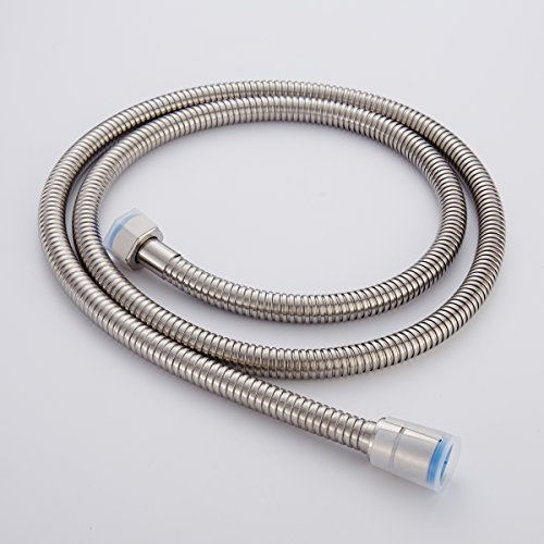 CIENCIA Flessibile Doccia in Acciaio Inox Tubo Doccia con Connettore in Ottone Massiccio Tubo Flessibile per Doccia 3 Metri, FHA014C