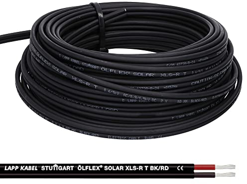 LappKabel, cavo solare XLS-R-T, doppio, 2,5 mm², 4 mm², 6 mm², da 10 m e 20 m