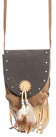 Kostümplanet Western Tasche Damen für Indianerin und Cowgirl Kostüm