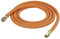 GOK Gasschlauch 40 cm Camping Gasschlauch 2 x 1/4 Zoll Linksgewinde bis -30°C Propangasschlauch