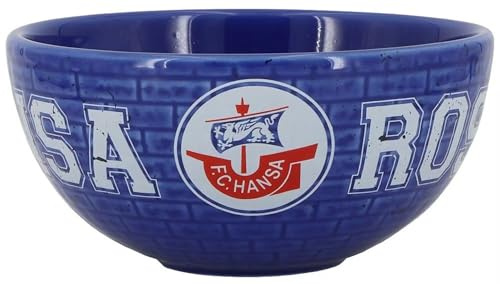 Hansa Rostock F.C Müslischale - Mauer - Schale FCH + Lesezeichen Wir