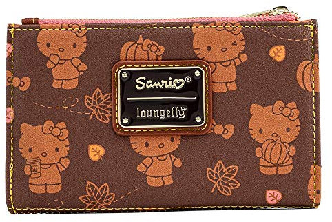 Loungefly Hello Kitty Pumpkin Spice Damen Geldbörse Multicolor Kunstleder