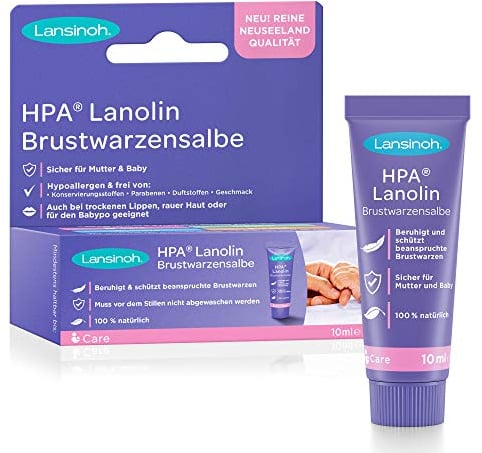 Lansinoh - Crème Lanoline HPA - 10 ml - Soin des Mamelons