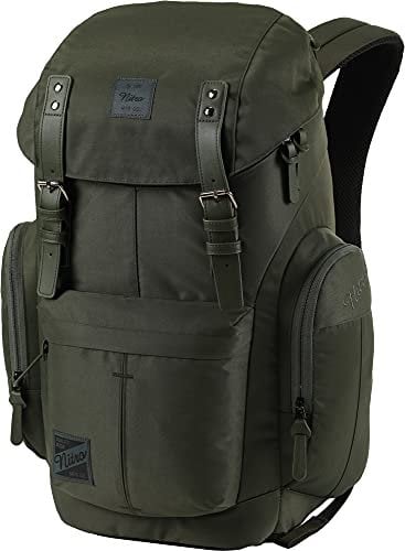 Nitro Alltagsrucksack im Retro Look mit Gepolstertem Laptopfach, Schulrucksack, Wanderrucksack oder Streetpack, 32 L, Rosin UNIC