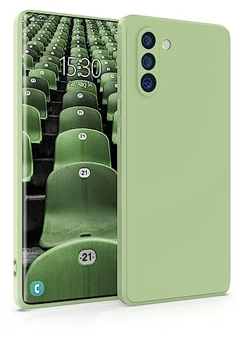 MyGadget Cover per Samsung Galaxy Note 10 - Custodia Protettiva in Silicone Morbido – Case TPU Flessibile - Ultra Protezione Antiurto & Antiscivolo Verde
