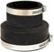 Aquacadabra Rubber 4 - 3 Reducer Strong Durable Tube Pipe Adapter for Pond/Garden Use