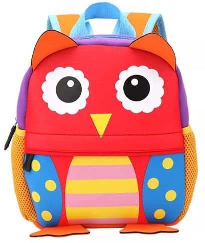 Kindergartenrucksack für Jungen und Mädchen ab 1 Jahr / Tiny Bag / Vorschulrucksack Jungen und Mädchen/ Kinder Schulrucksack / kleiner Freund/ Rucksack / Geschenk Schule 27 x 21 x 9 cm (Uhu)