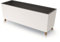 Prosperplast Urbi Case N Jardinera con patas y maceta interior para interior y exterior, rectangular, resistente a los rayos UV, rectangular, 77 x 23,5 x 30 cm (blanco)