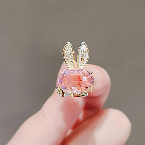 Equirider Broches Papillon en Cristal étincelant pour Femmes Lapin Insecte Fleur Revers épingles Bijoux Cadeau pour Les Meilleurs Amis