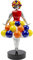 Kare Design Deko Figur Primaballerina Pom, Mehrfarbig, Polyresin, Stahlstange, Handgearbeitet, Handbemalt, 35x19x19cm (H/B/T)