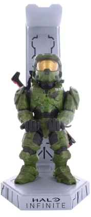 Cable Guys - Master Chief Deluxe - Docking Station with Headphone Stand, Gaming Accessories Holder & Phone Holder for Most Controller (Xbox, Play Station, Nintendo Switch) & Phone