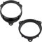 AERZETIX - C11571 - Lot de 2 Adaptateurs/Supports de Haut-parleurs Ø165 mm - côté de Montage: portière Avant - Compatible avec Mercedes-Benz Citan 2012+, Renault Kangoo 2012+