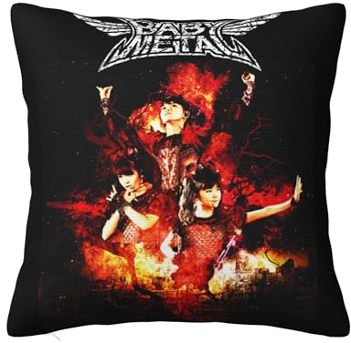 JALCH Babymetal Dekorativ Kissenbezüge