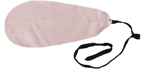 Saxophone Cleaning Cloth, Saxophone Pull Through Swab Instrument Cleaner Cloth for Piccolo Flute Sax Wind Instrument(Champagne)