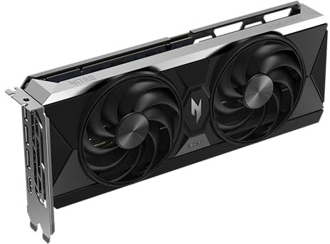 ACER Carte graphique Nitro Intel Arc B570 10G OC GDDR6– 10GB VRAM GDDR6, HDMI, 3X DP - PCIe 4.0 – Double Ventilateur – Noir