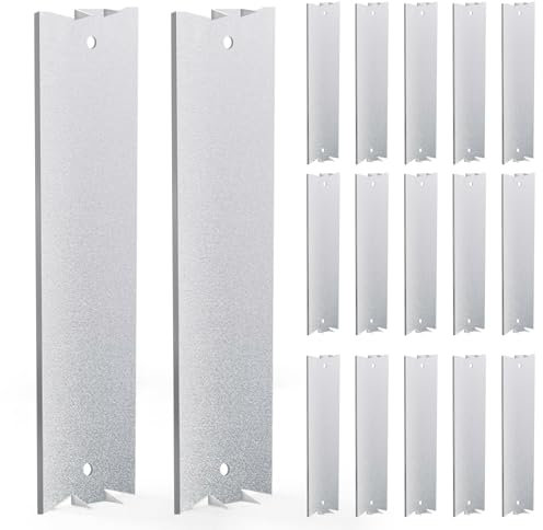 NULTRUMA 30Pcs Nail Plate for Wood Studs Cable Protector Plate 6 x 1.5 with Sharp Pointed Prongs, Anti-Nail Protection Shield with Pointed Prongs for Protecting Plumbing and Wiring