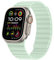 HITZEE Compatible con Cinturino Apple Watch 49/46/45/44/42/41/40/38mm, Cinturini Magnetico in Morbido Silicone Compatibile per iWatch Ultra 2 Serie 10 9 8 7 SE 6 5 4 (44/45/46/49, Menta fredda)