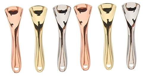 Beatifufu 6pcs Portable Eye Cream Sticks Facial Spoon for Even Application Skin Care Mixing and Testing Tool Compact Design for Easy Carrying