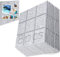 Ziamzra 8 Pièces Auto-Adhésif Panneau Liege 30x30 cm Feutre Autocollant Gris Panneau de Feutre pour DIY Décoration Murale Bureau la Maison Classe Cuisine