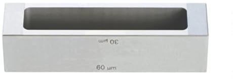 THYXGS Four Side Wet Film Coating Applicator, Box Type Wet Film Preparation Device, Wet Film Width 80 Mm, 5-20um Range, Stainless Steel, for Varnishes Glue Paint Ink