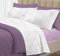 Riad Arredo Set Completo Letto 100% Cotone Percalle Italiano - Set Lenzuola Morbido Delicato Made in Italy (Goccia Rosa Antico, Matrimoniale)