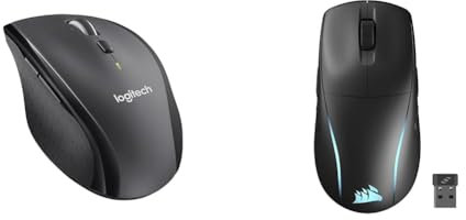 Logitech M705 Marathon sans & Corsair M75 Wireless RGB Souris de