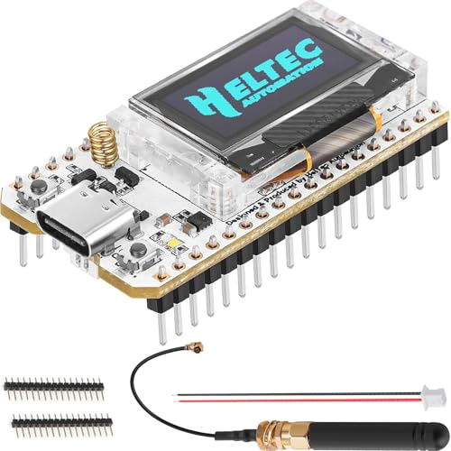ESP32 LoRa V3 Entwicklungs Board mit 0,96 Zoll OLED Display, SX1262 Modul Board mit 863–928 MHz Antenne für AR duino Meshtastic LoRawan IoT Intelligent Scenes