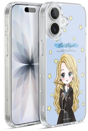 Head Case Designs Offizielle Harry Potter Luna Lovegood Deathly Hallows XXXVII Gelhülle [Militärischer Schutzgrad] Kompatibel Mit Apple iPhone 17 Und Kompatibel Mit MagSafe