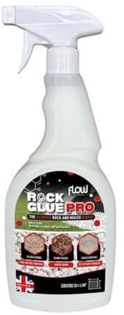 750ml Gravel Glue for Outdoor Gravel Binder – Heavy-Duty Rock Glue for Garden Gravel, Pebbles & Garden Stones – Clear-Drying Stone Glue Spray for Paths, Borders & Landscaping