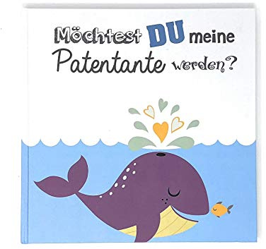 Geschenk Buch Patentante, Willst du meine Patentante sein?