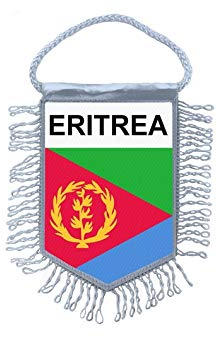Akachafactory Wimpel mini Flagge Fahne flaggen miniflagge Eritrea